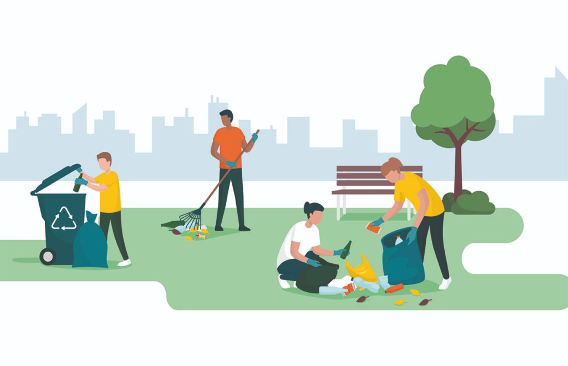 Чистое место – чистый район!